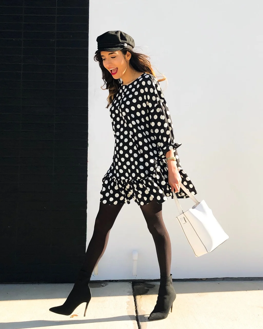 Polka Dot Dress | Shirin Askari - DesignerLipService.com.jpg