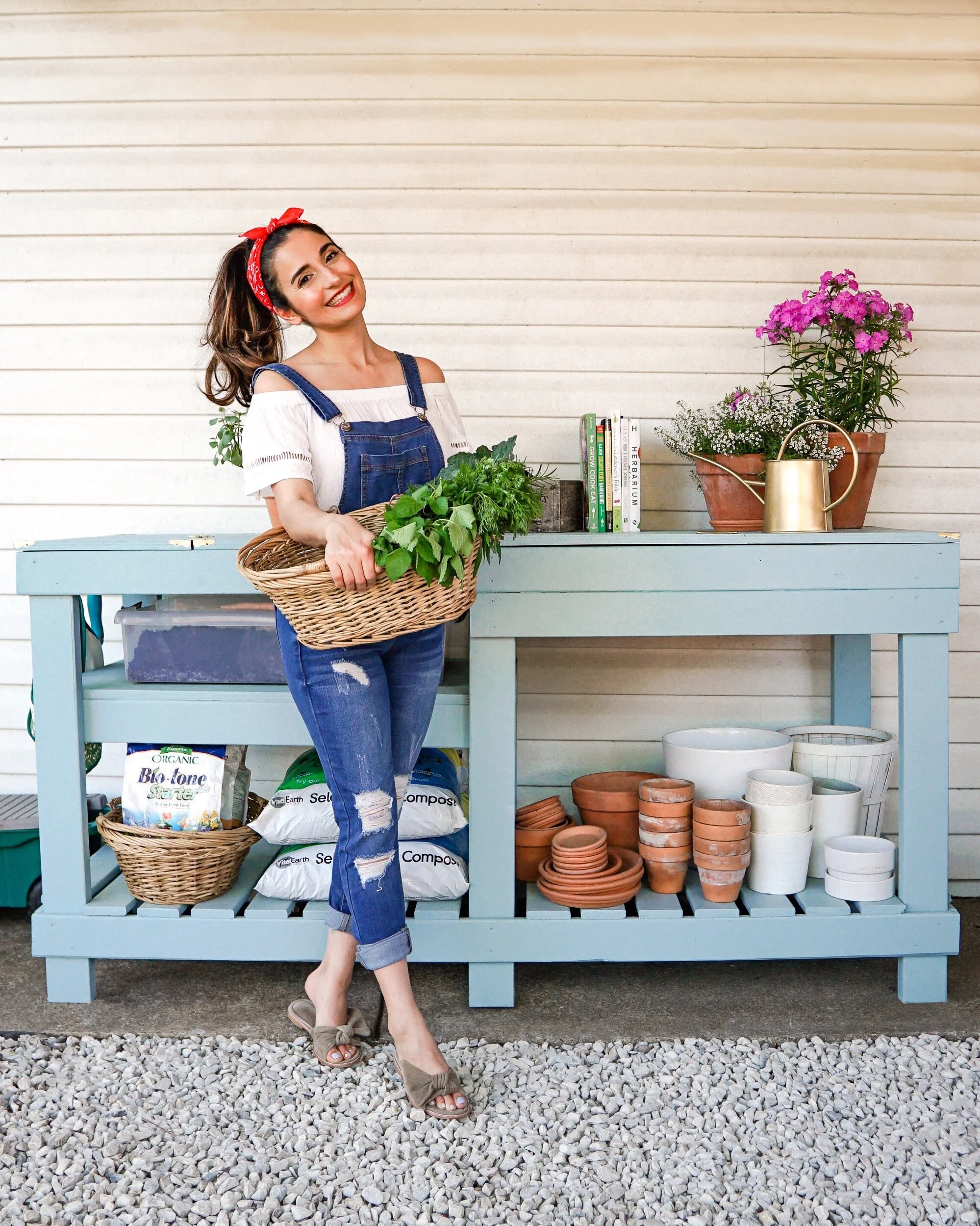 New Potting Table || DIY