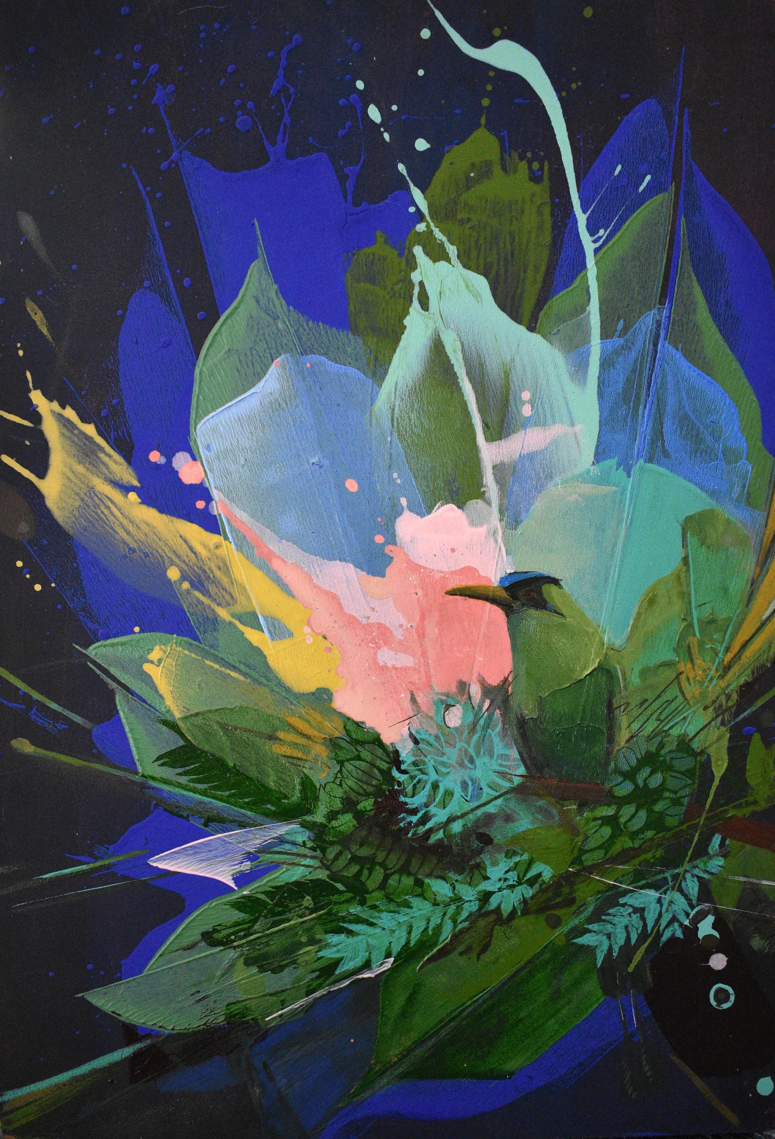 Barranquero Acrylic on board. 22 x 14 inches. 2018.