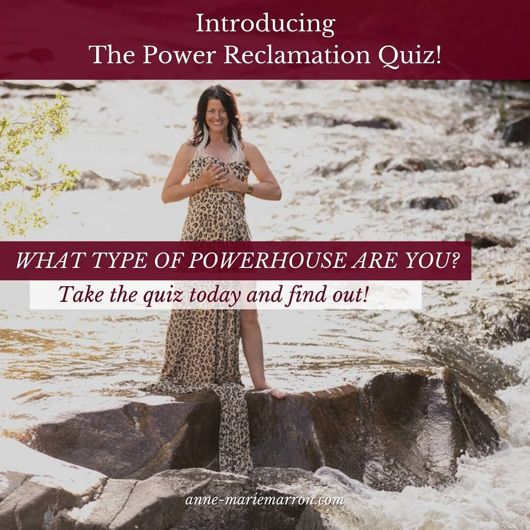 Today, I&rsquo;m excited to announce the Power Reclamation Quiz, &ldquo;What Type of Powerhouse are you?&rdquo;

The purpose of this quiz is to have fun and to open a larger dialogue about your relationship to the six gateways of power from my Power 
