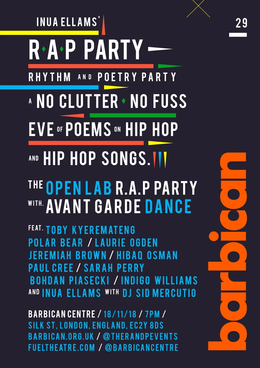 Inua Ellams Pit Party