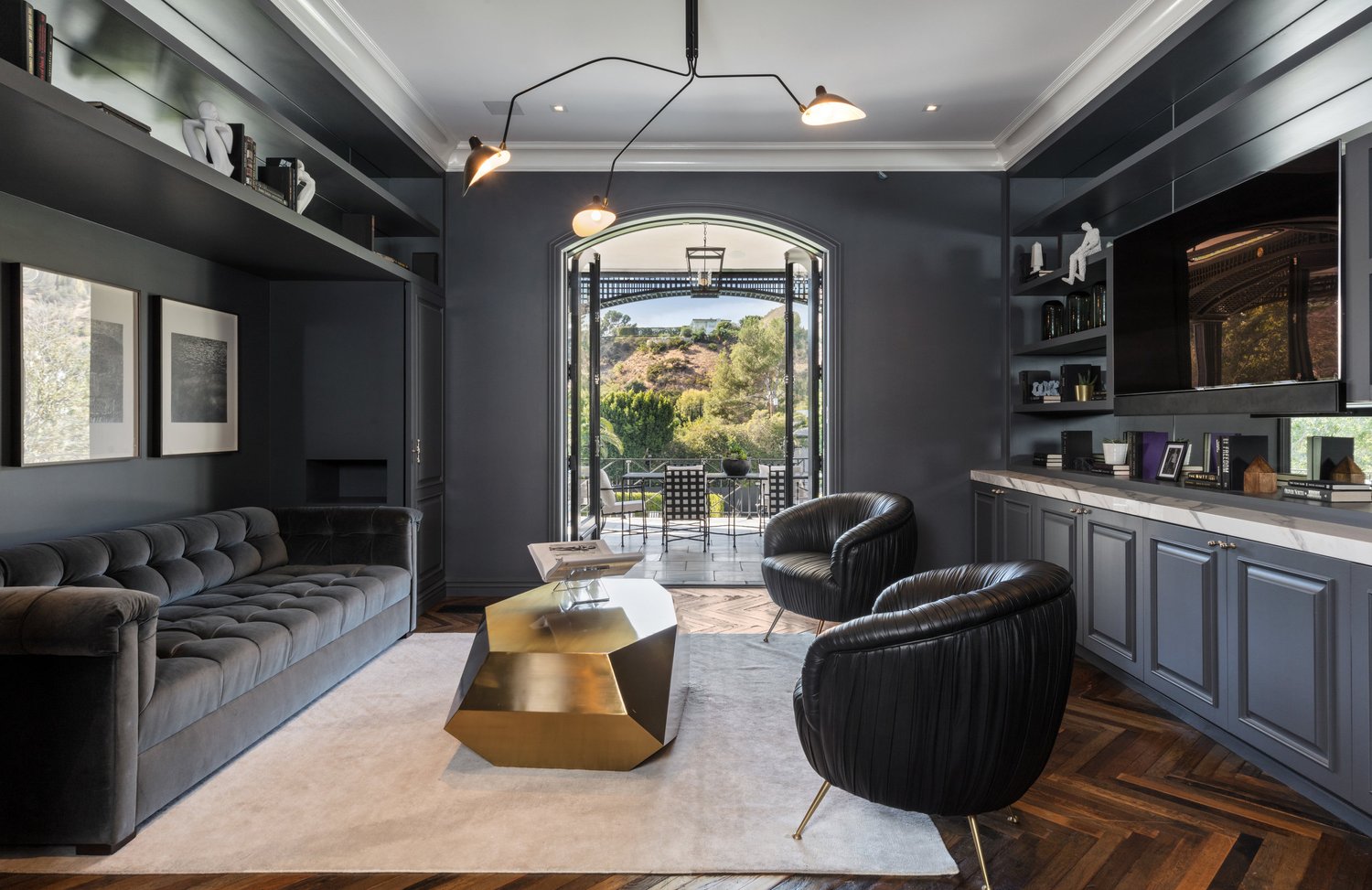 BEVERLY HILLS HISTORIC ESTATE — TERRE JACOBS INTERIORS