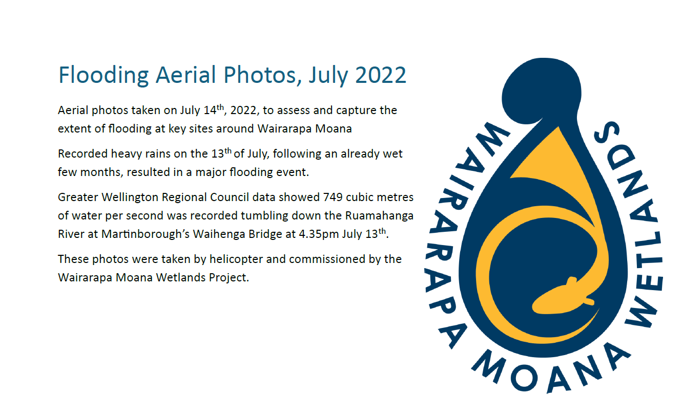Wairarapa Moana 2022 Flooding description