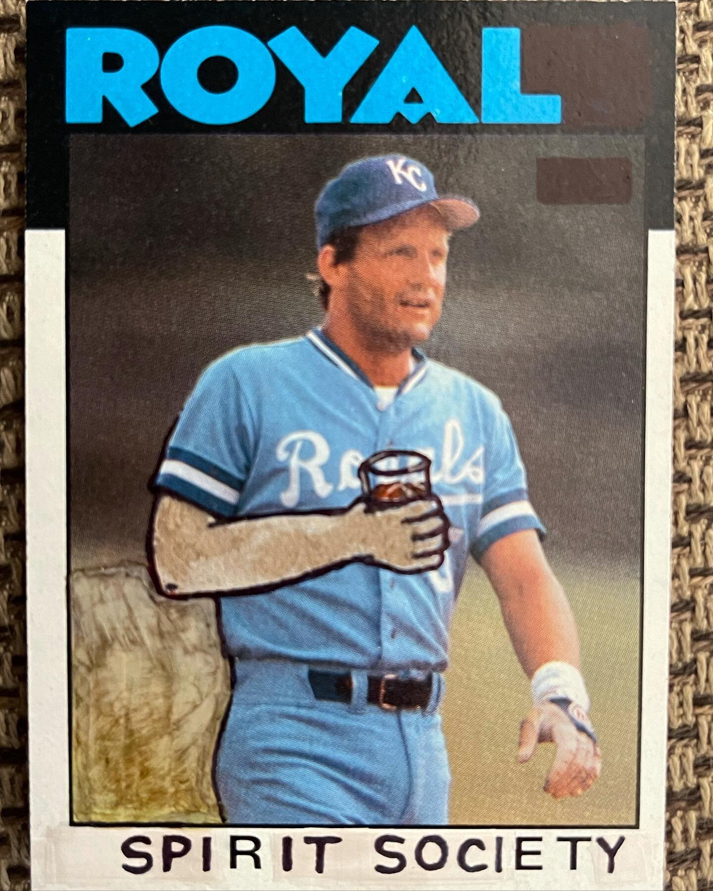 Immortalized by @baseballcardvandals 

🥃