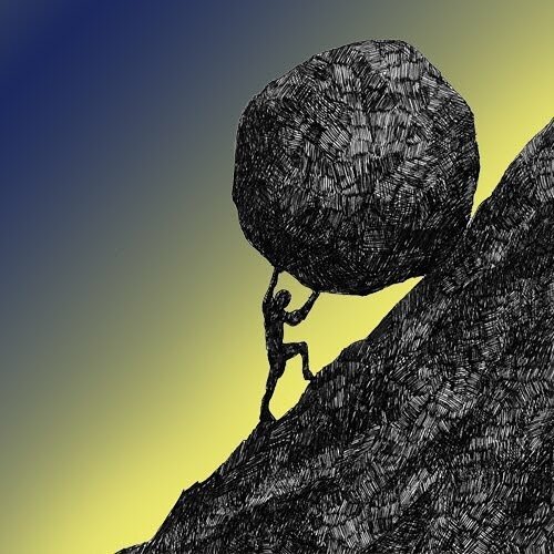 Some days make it easy feel like Sisyphus: wake up earlier than you prefer, same routine, rinse, repeat
&bull;
But for no reason in particular I woke up really grateful for the day. One realization I had over the lockdown stuff is that we actually do