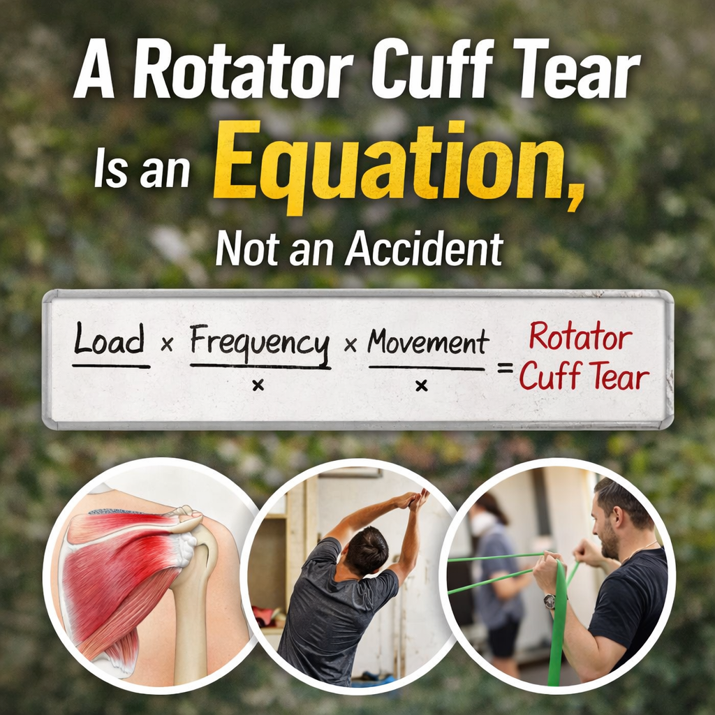 What Causes a Rotator Cuff Tear? It’s Not What You Think