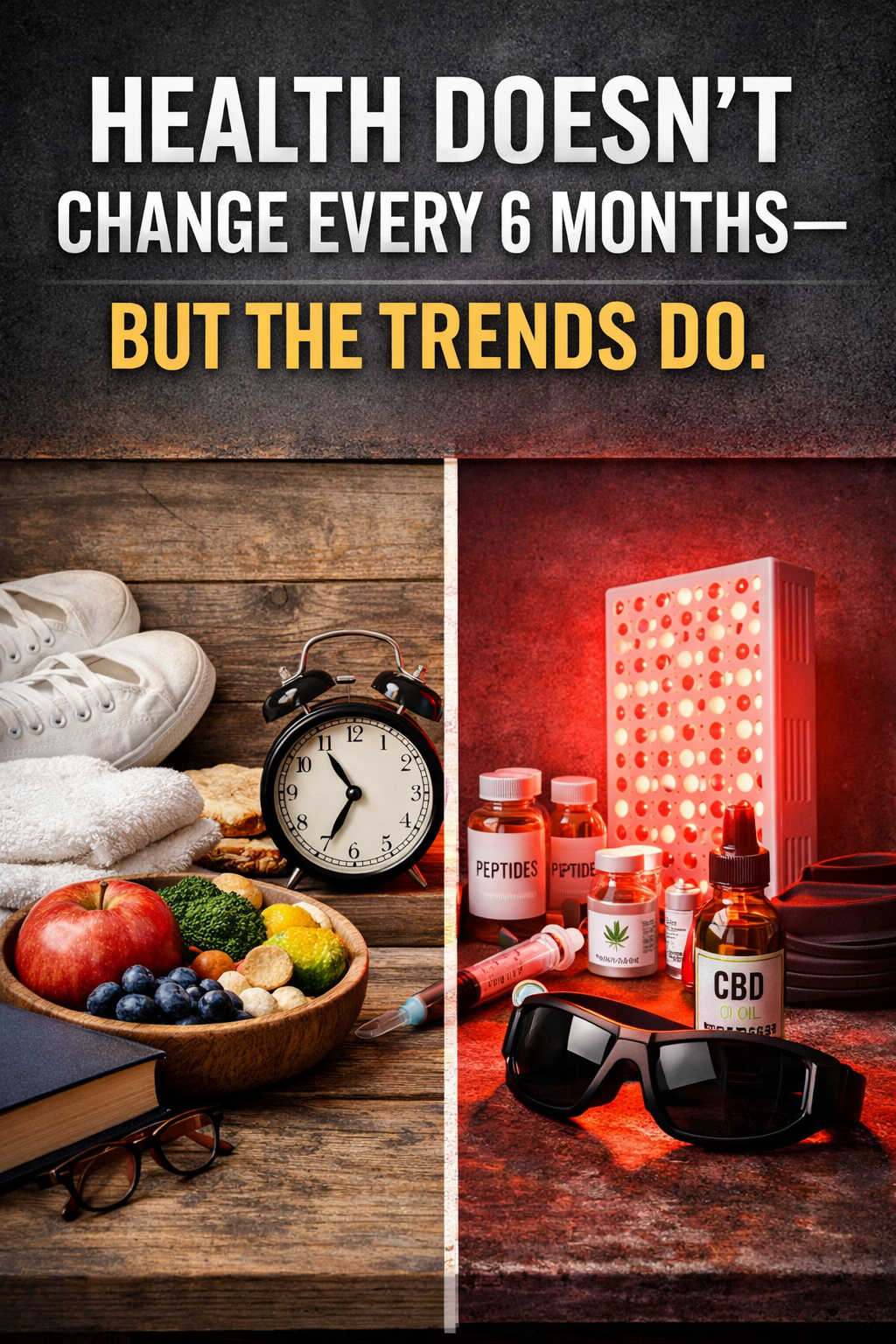 The Body Hasn’t Changed. The Trends Change Every Six Months. 