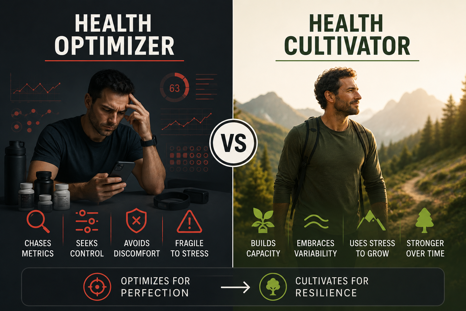 Why You Should Stop Optimizing Your Health