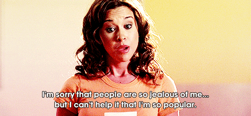 This is Gretchen. Don’t be like Gretchen. c/o Giphy