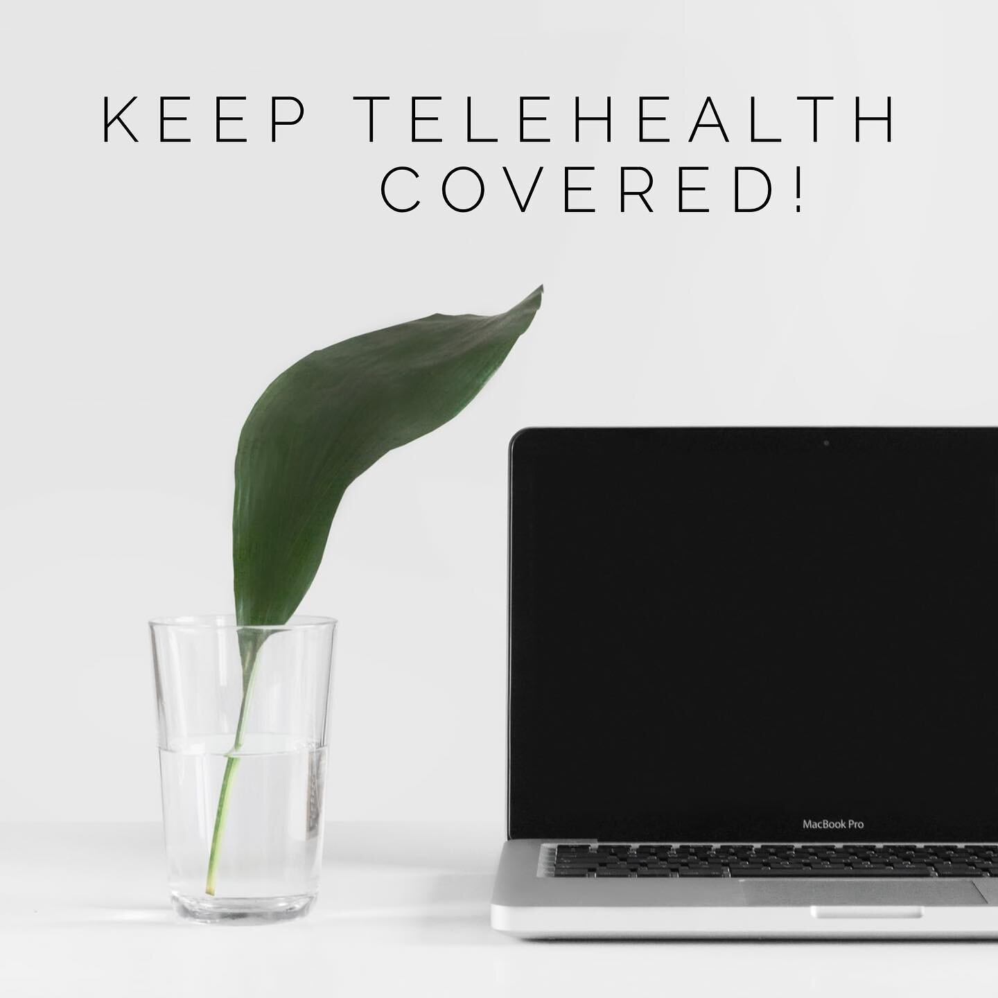 Telehealth has provided an opportunity for our clients to access care around emotional well-being and relationship distress during Covid. This right to quality and convenient care may be impossible to access if insurance coverage for telehealth benef