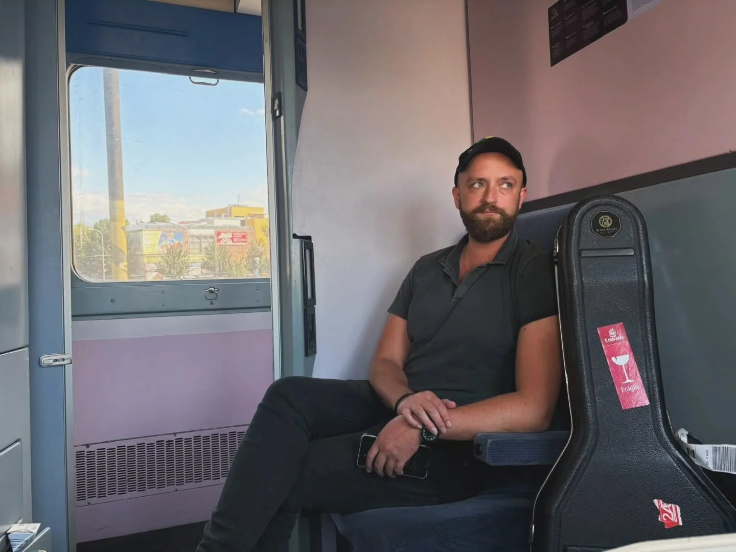 Amsterdam 🇳🇱 to Prague 🇨🇿 with @europeansleeper 🚉 

Thanks for a comfy nights sleep. I'm used to sleeping at sea, but this was my first time being rocked to sleep on the rails.