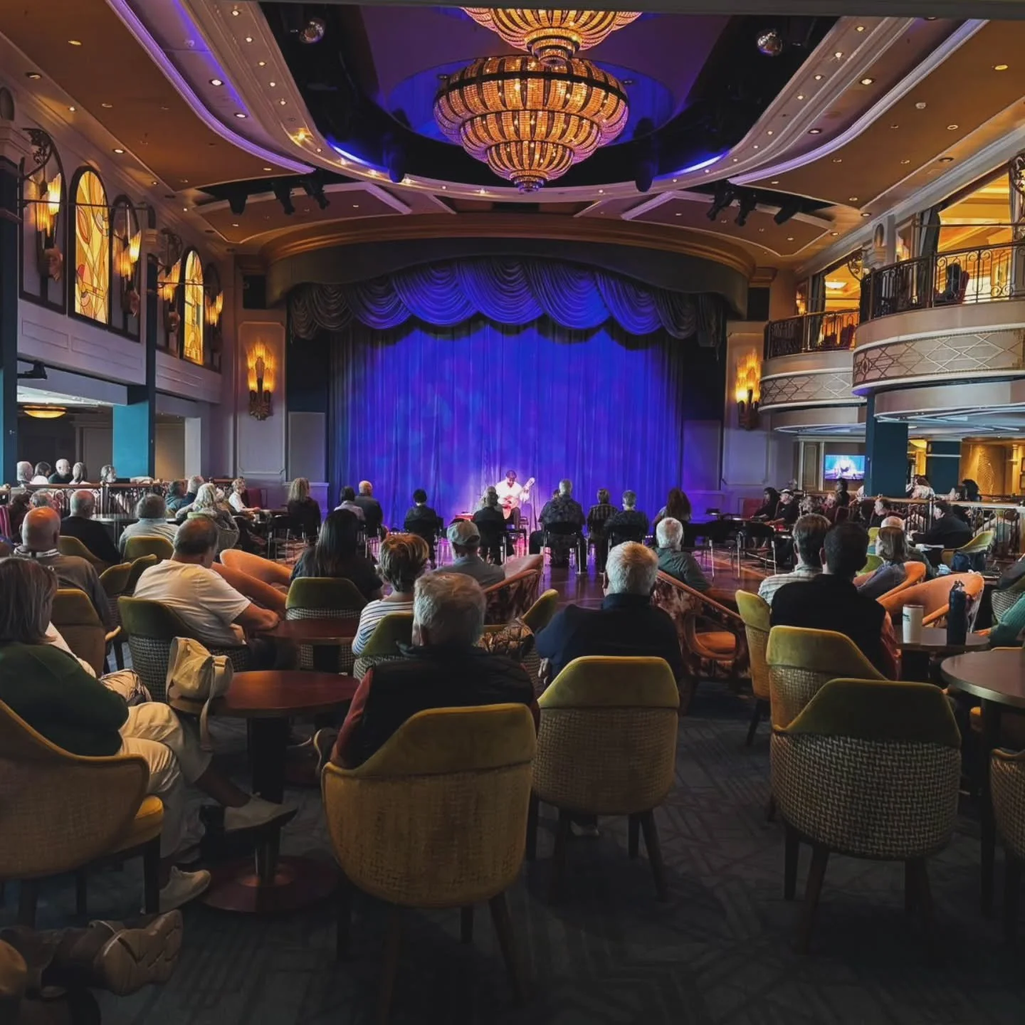 Another lovely concert today on board one of my favourite ships, Queen Elizabeth!

After several years of playing concerts on this ship across four different continents, it really feels like a second home!

Always a pleasure to be here in Alaska! 🗻
