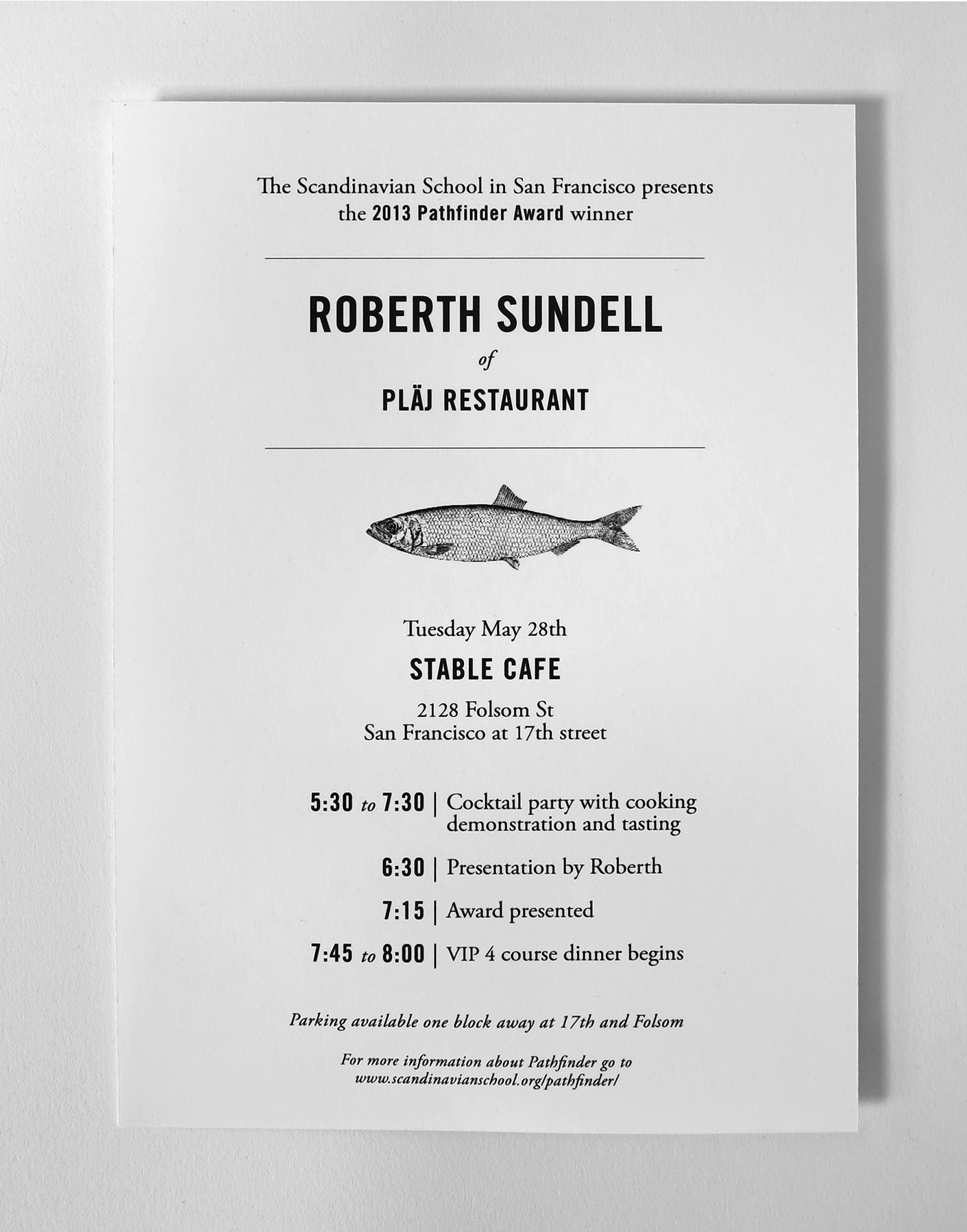 Pathfinder Award Dinner