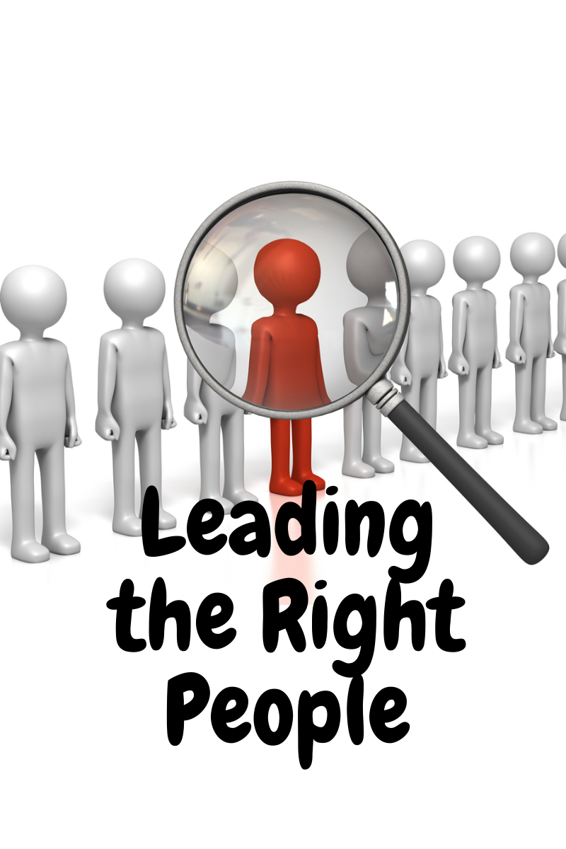 Leading the Right People