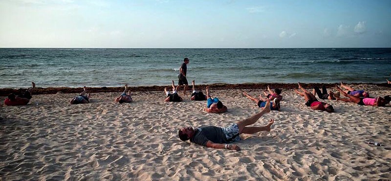 A Better Sweat On the Beach