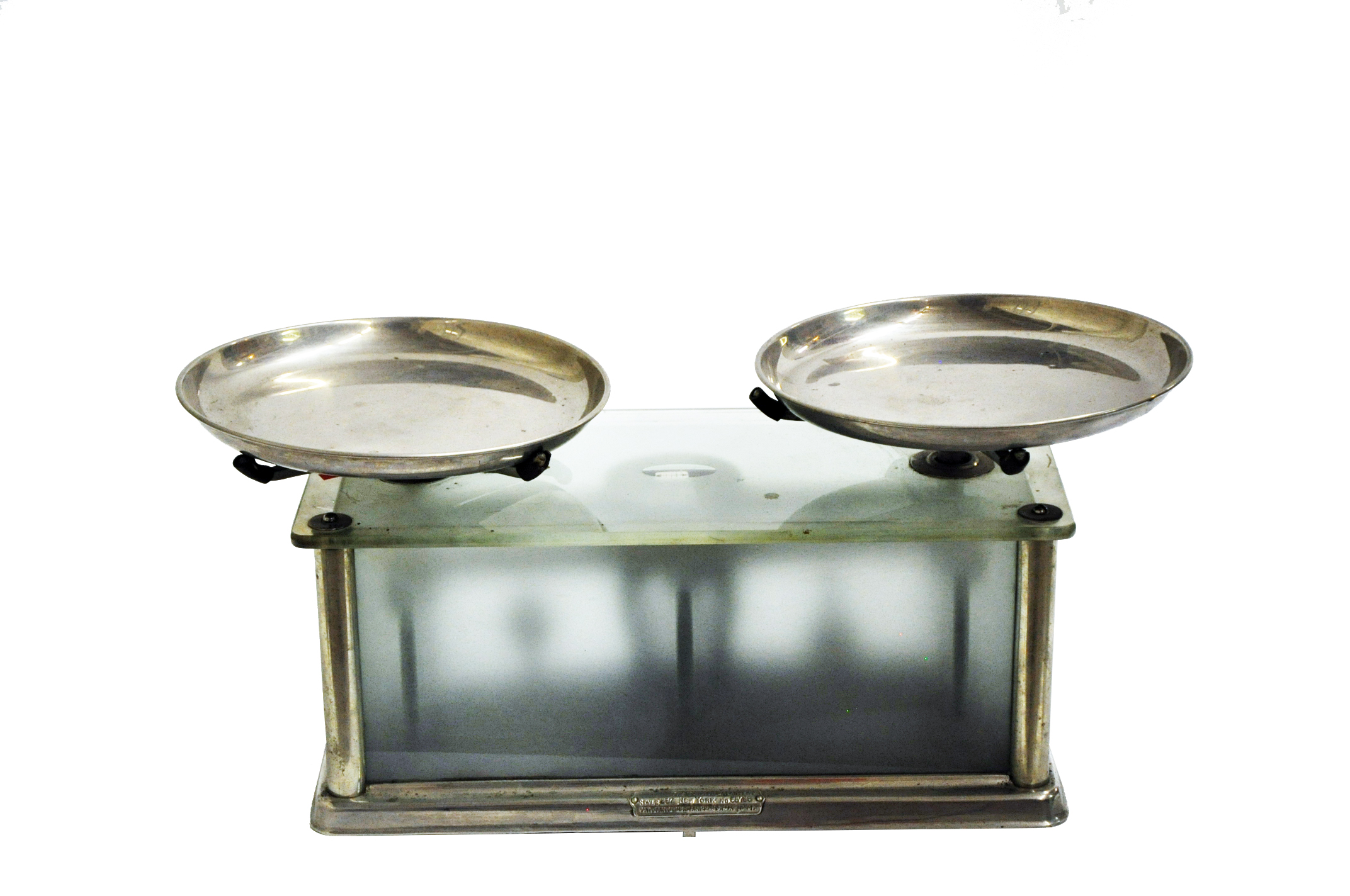 1950s Nickle and Glass Scale