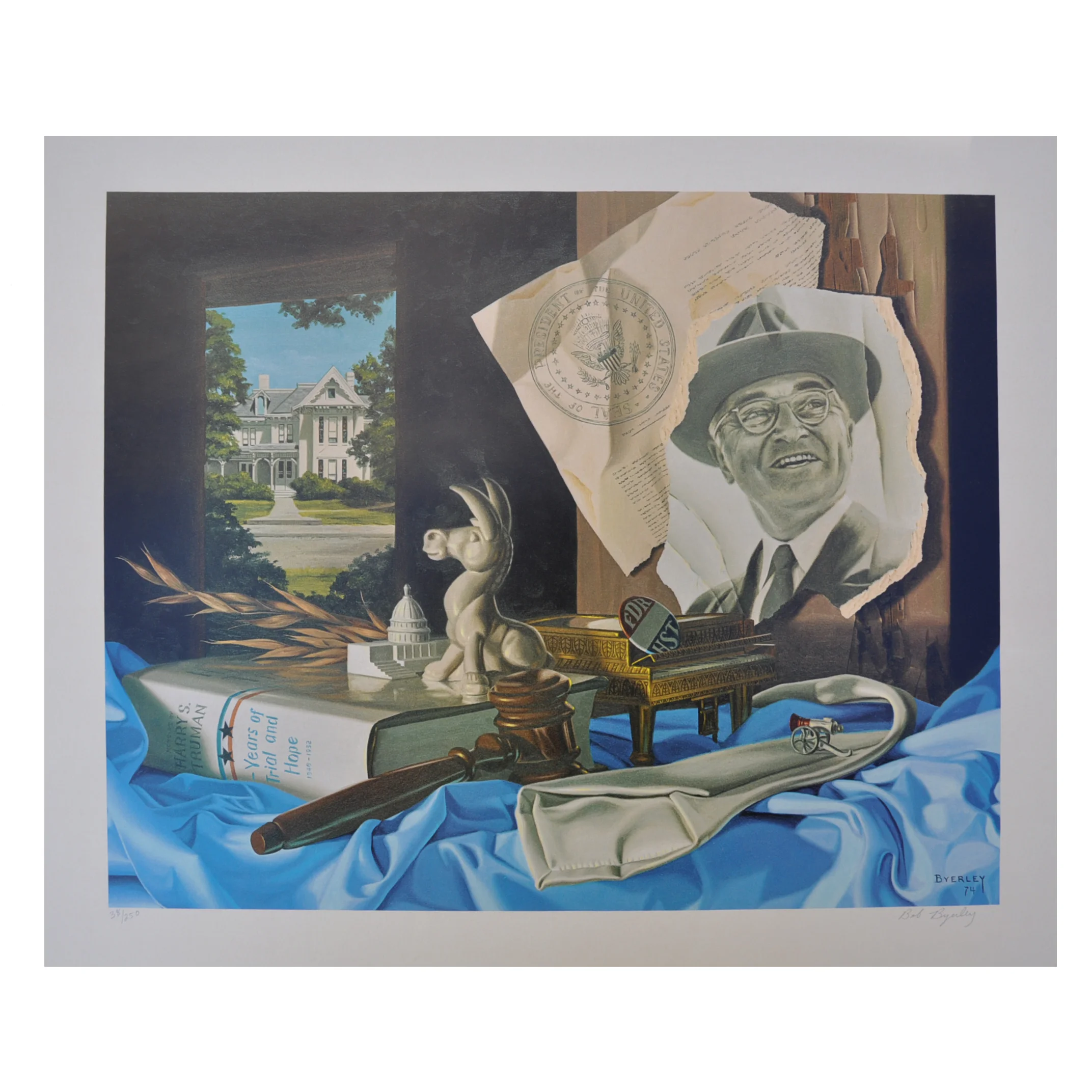 Original Lithograph by Bob Byerley