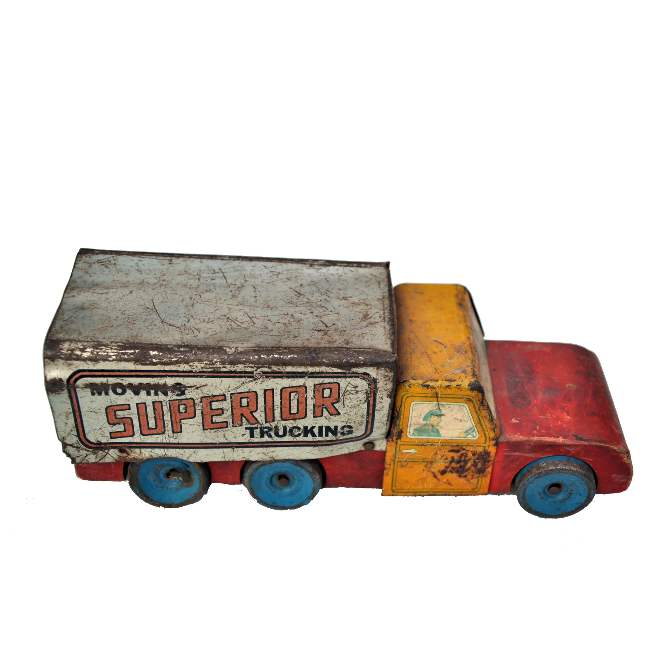 1950"s Metal Toy Moving Van