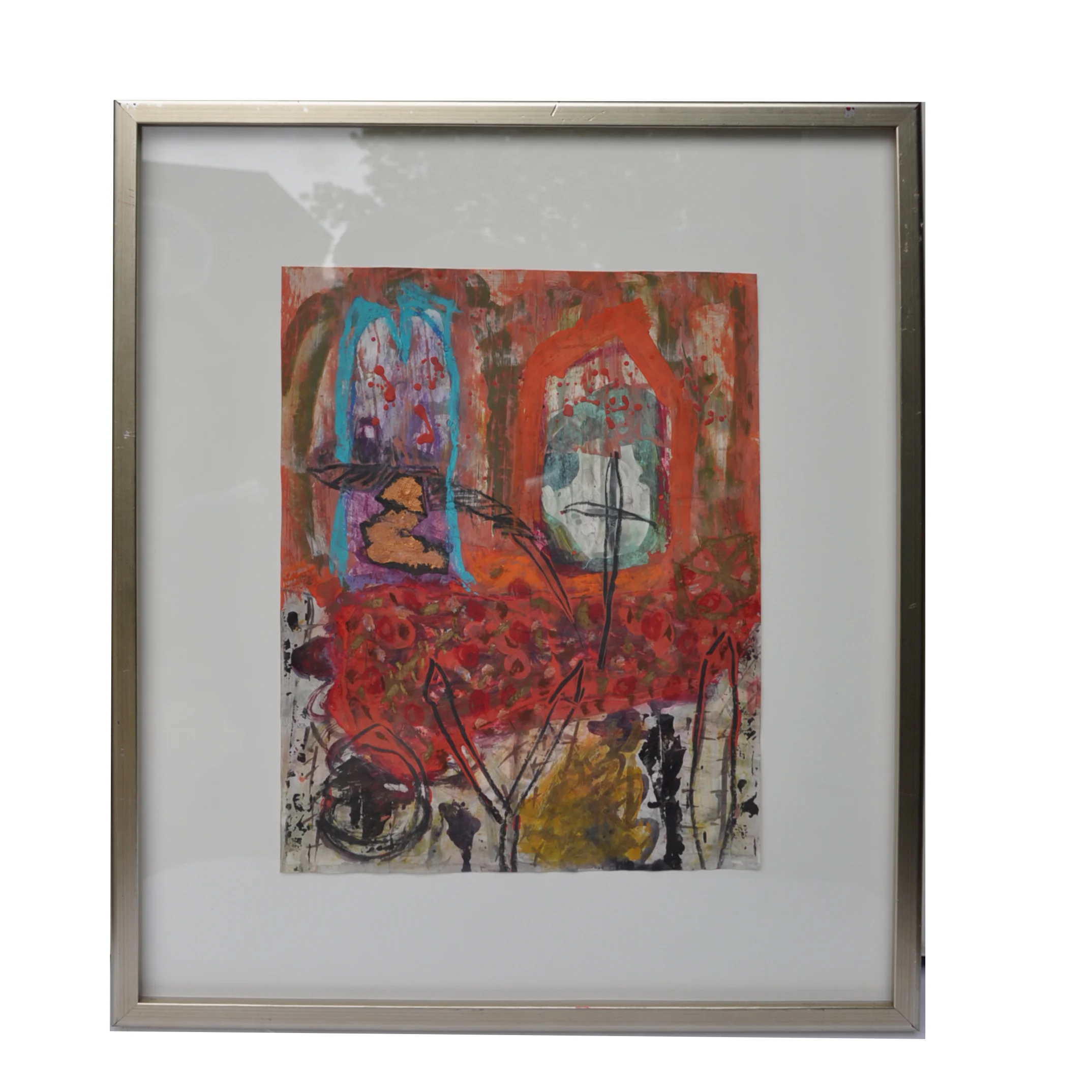 Original Acrylic on paper by Lola Walker