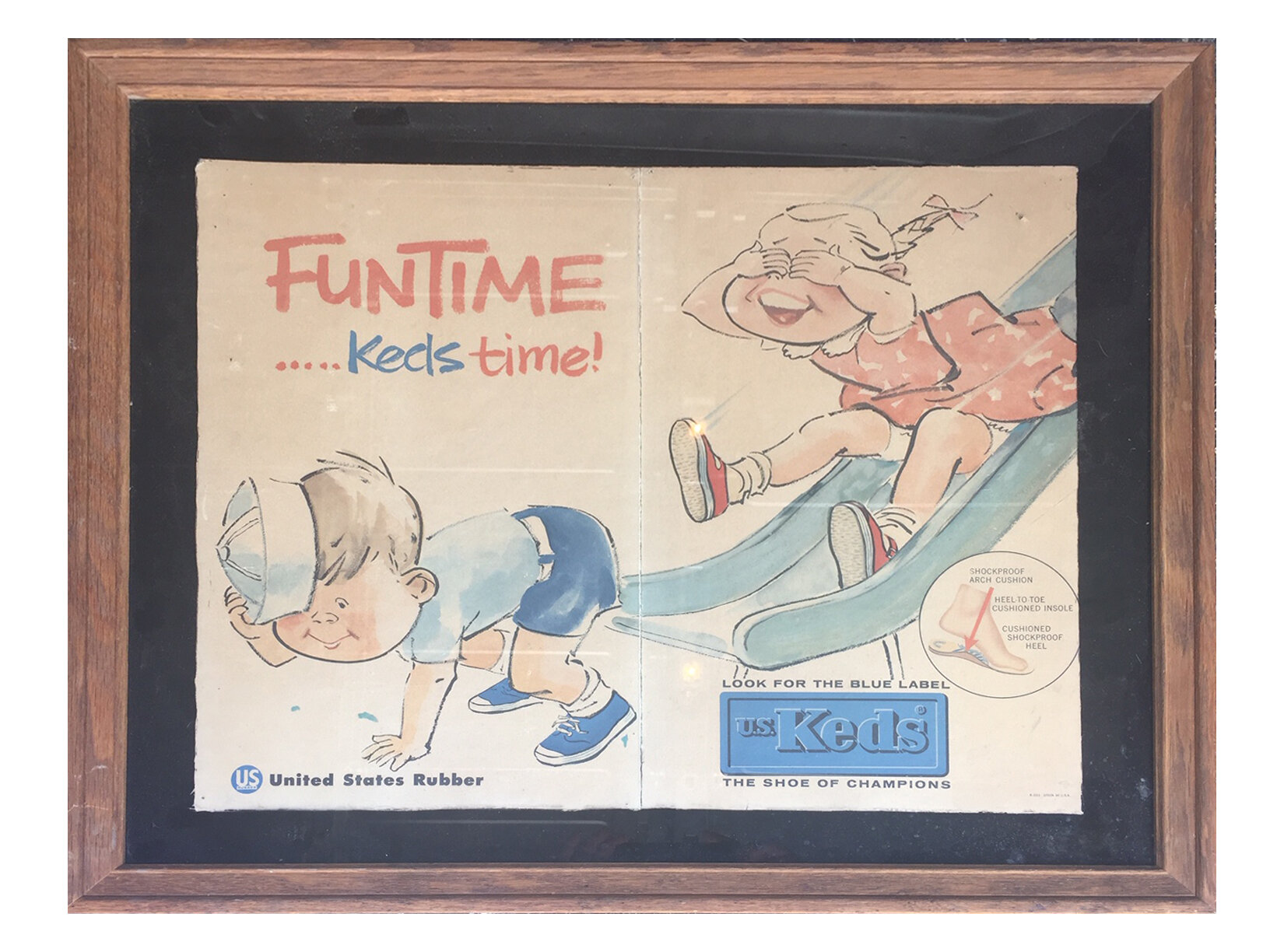 Rare Keds Shoe Advertising