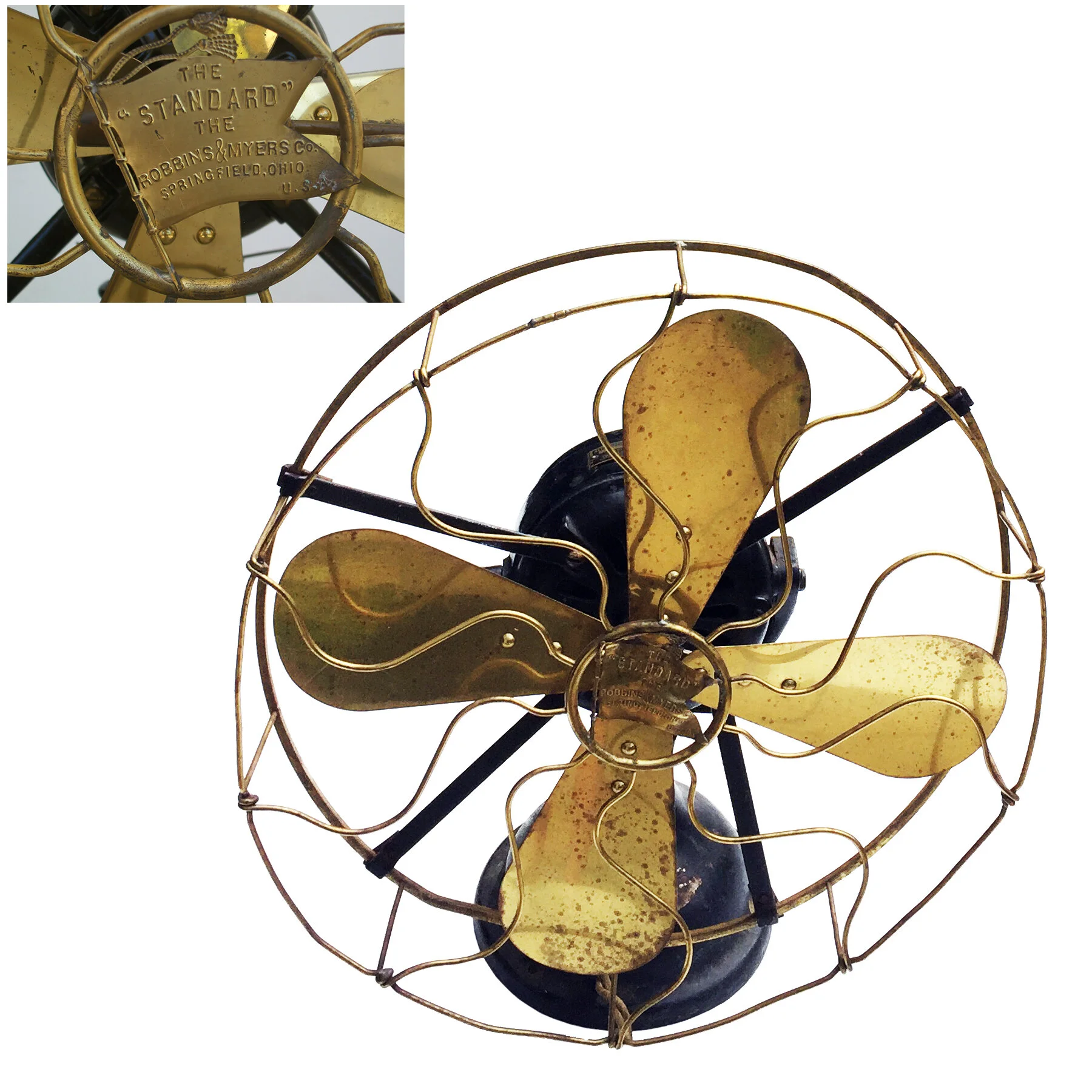 Vintage Robbins &amp; Meyers Electric Fan