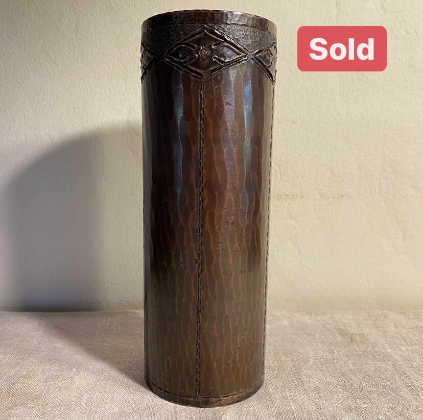 Roycroft Cylinder Vase 