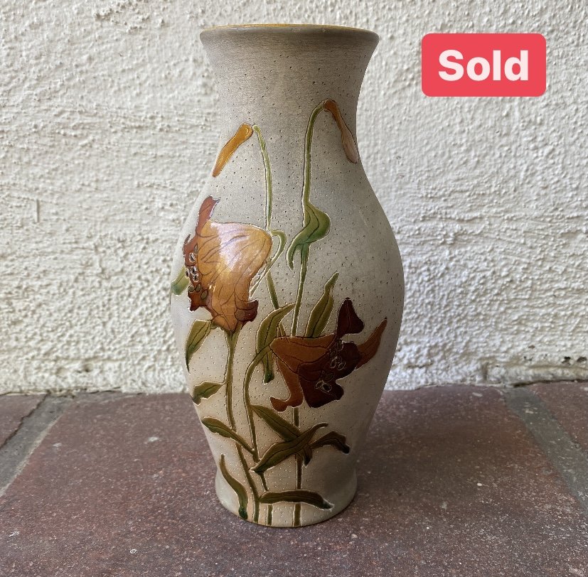 Roseville Woodland Vase