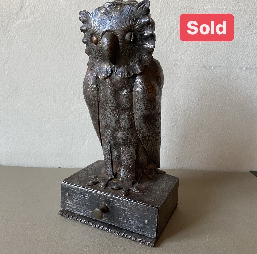 German Arts &amp; Crafts Owl Box