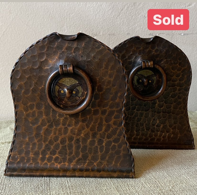 Arts &amp; Crafts Owl Bookends