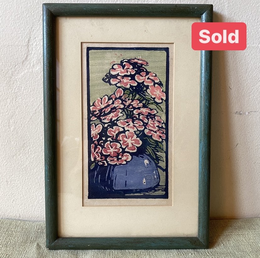 Frances Gearhart Woodblock