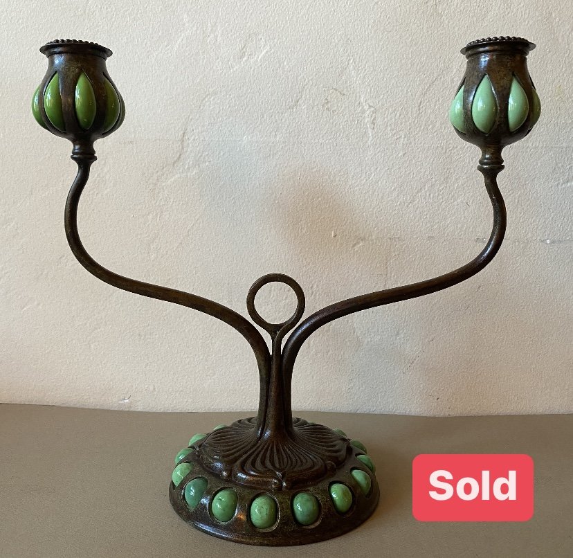 Tiffany Studios Candle Holder