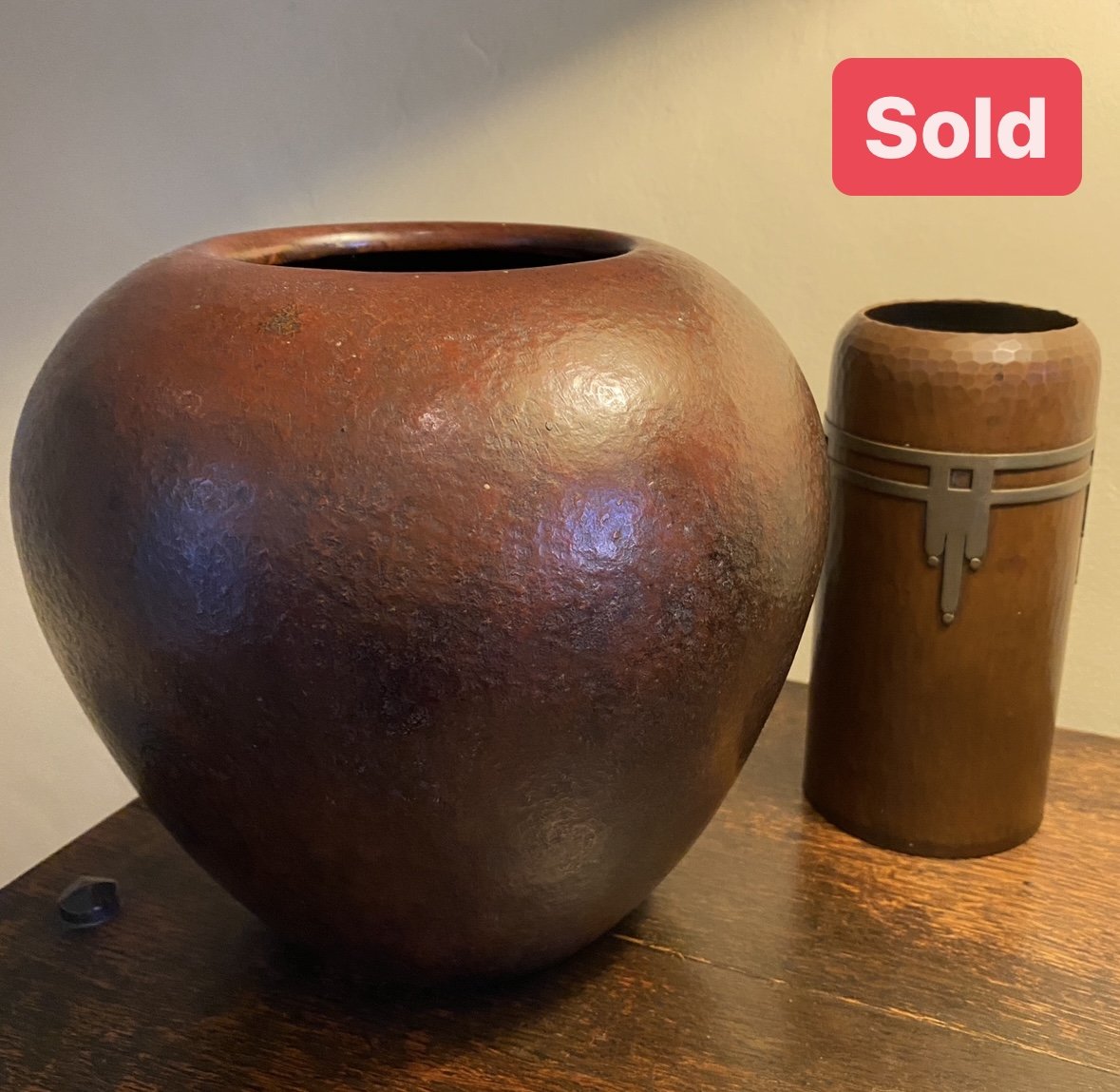 Jauchens Olde Copper Shop Vase