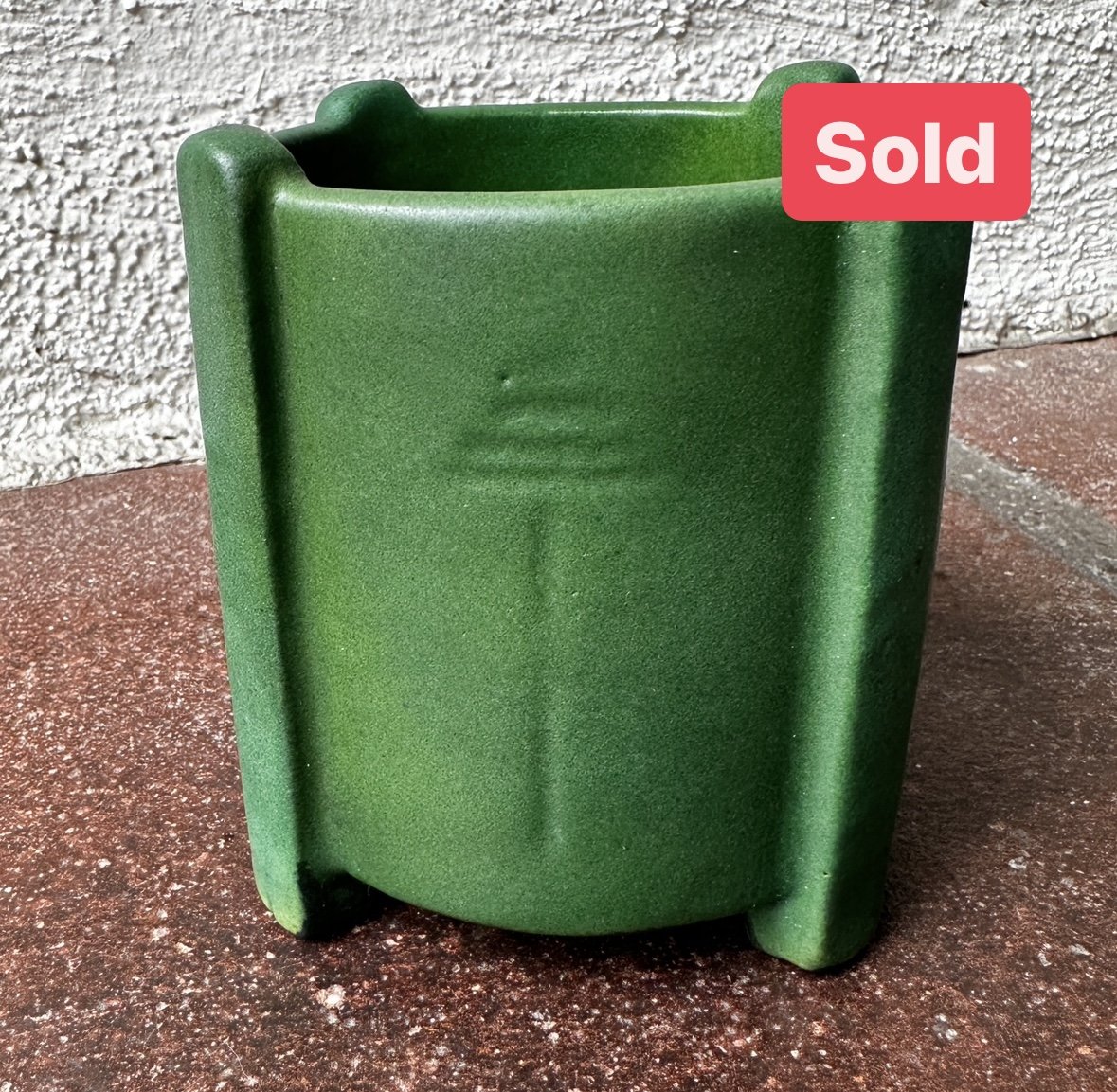 Weller Matte Green Vase