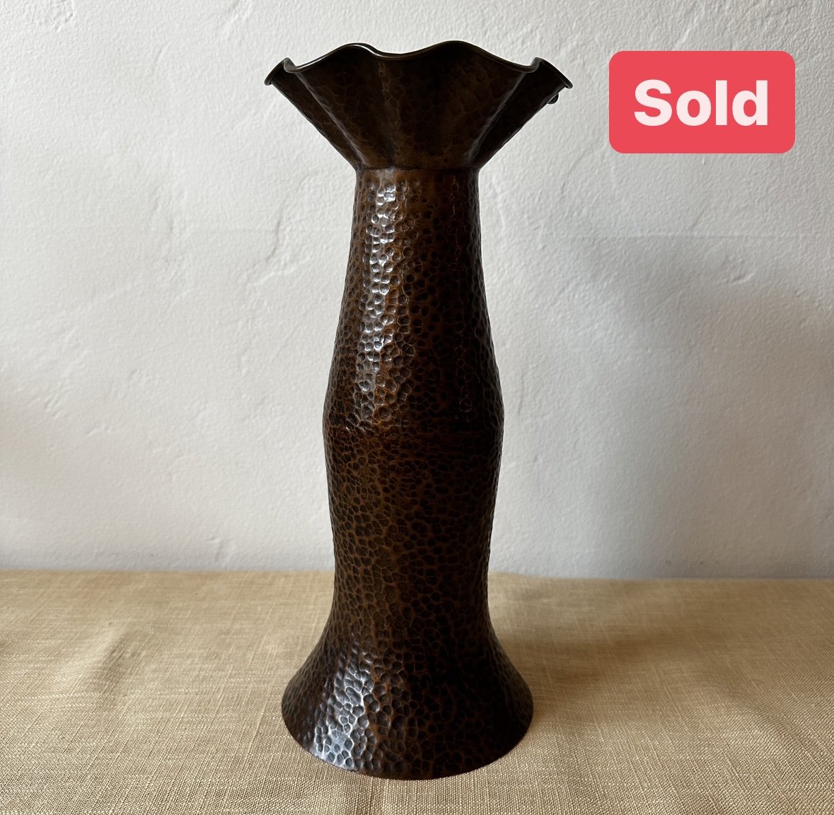 Stickley Brothers Copper Vase