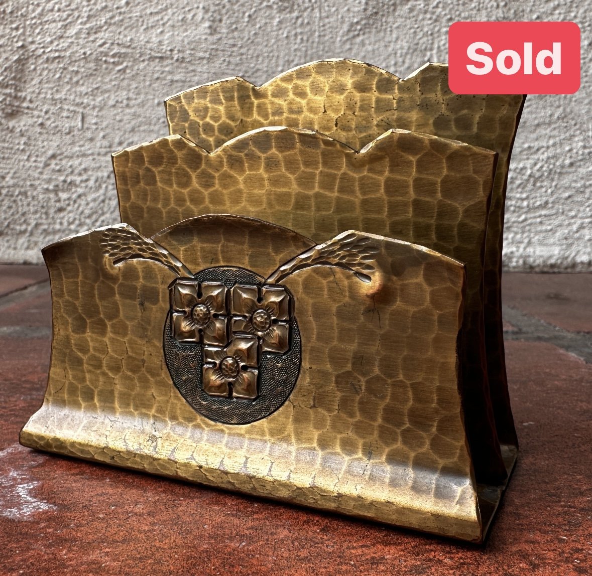 Roycroft Letter Holder