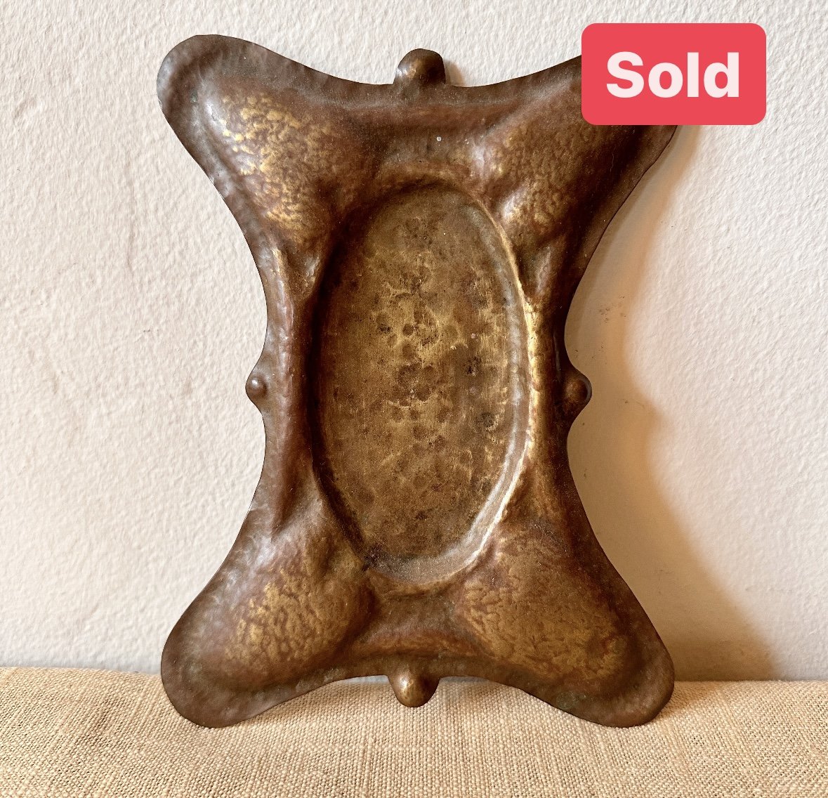 Arts & Crafts Copper Tray