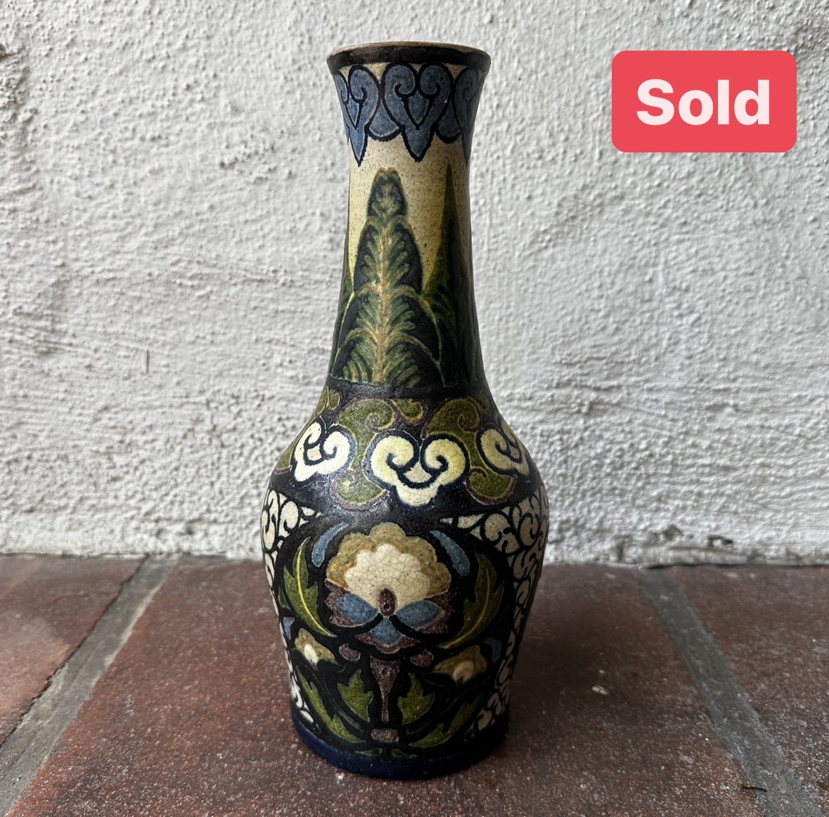 Dutch Art Nouveau Vase