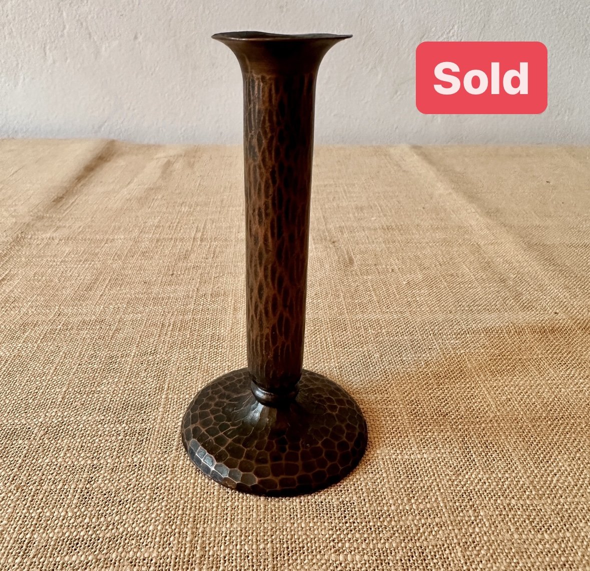 Roycroft Copper Bud Vase