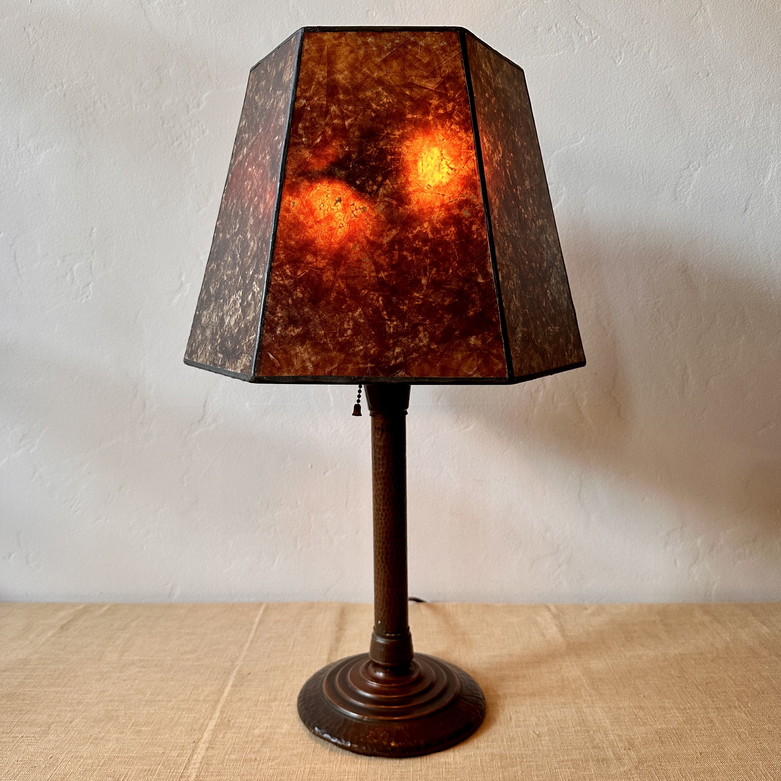 Old Mission Kopper Kraft Lamp