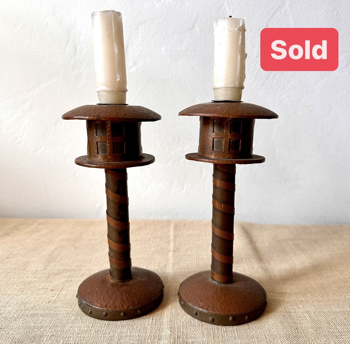 Arts &amp; Crafts Candlesticks