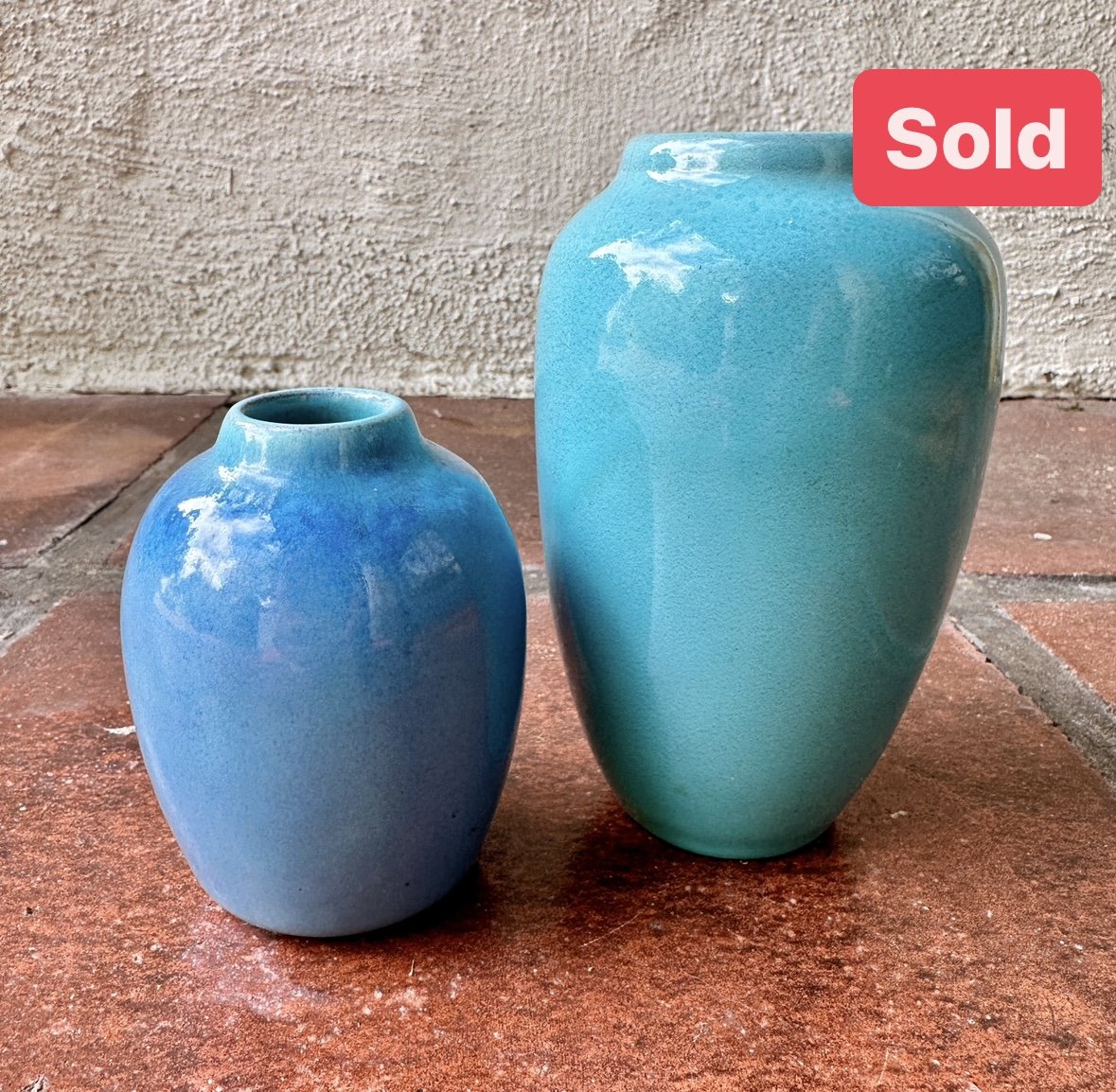 California Faience Vases