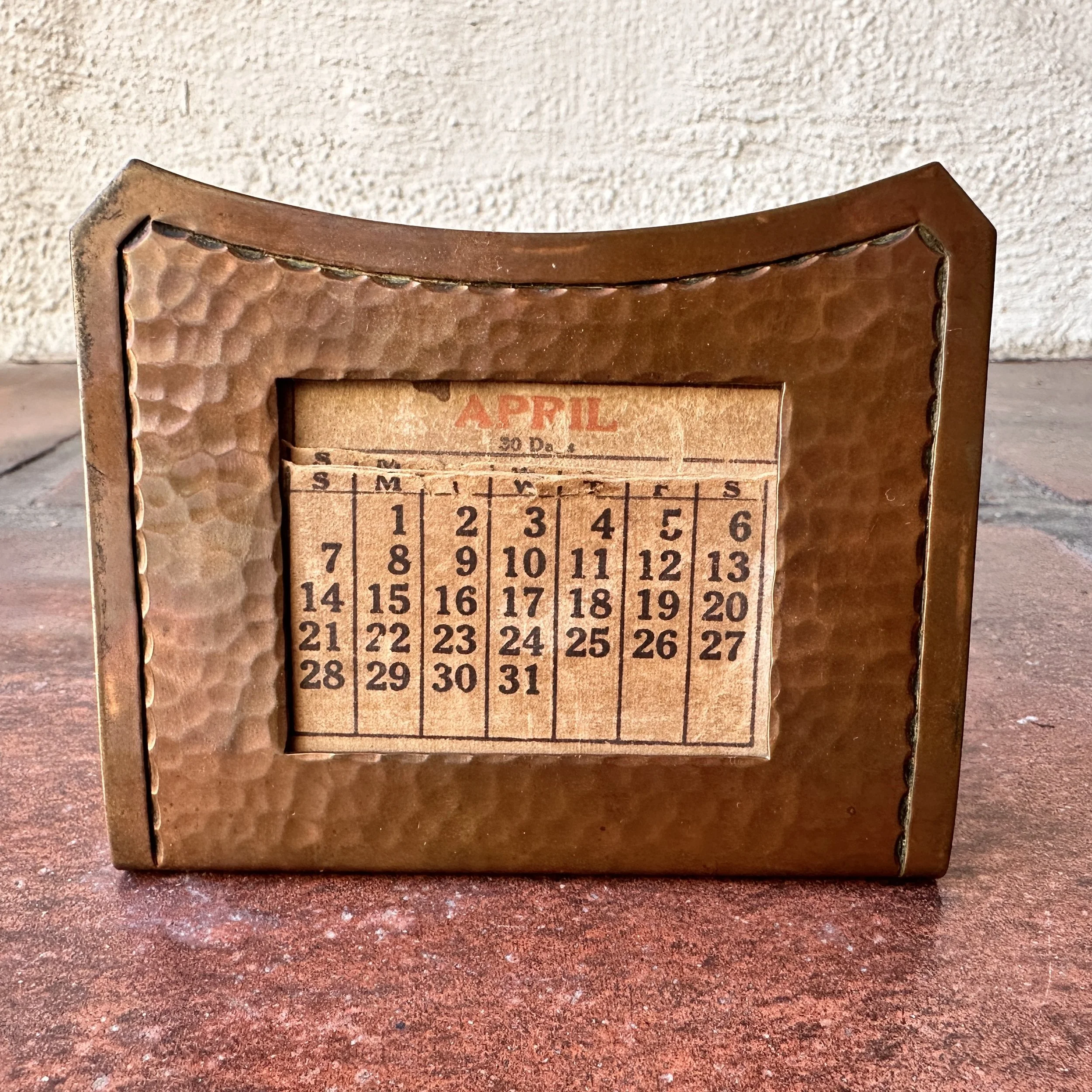 Roycroft Calendar Frame