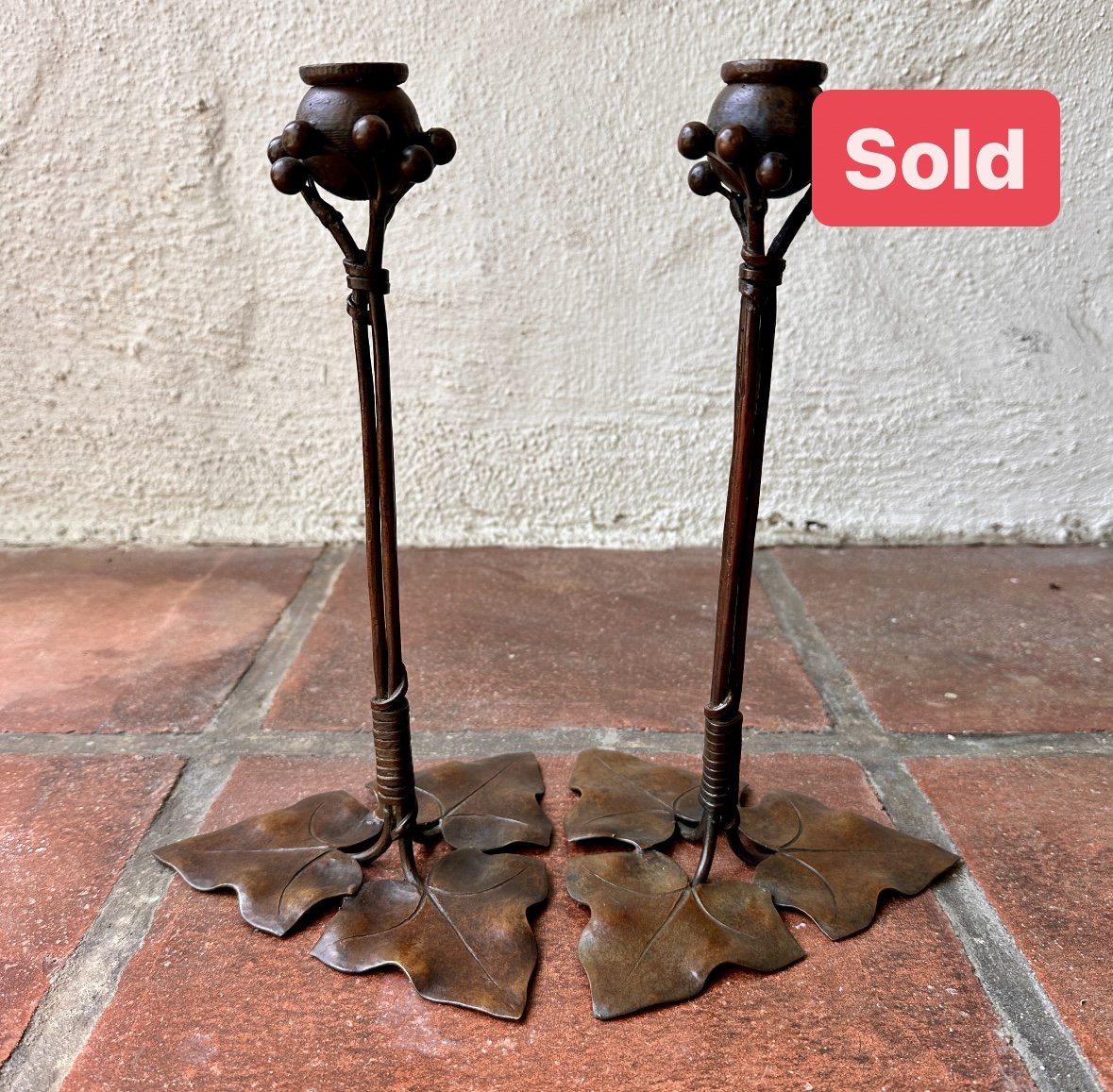 Paul Brindeau de Jarny Candlesticks