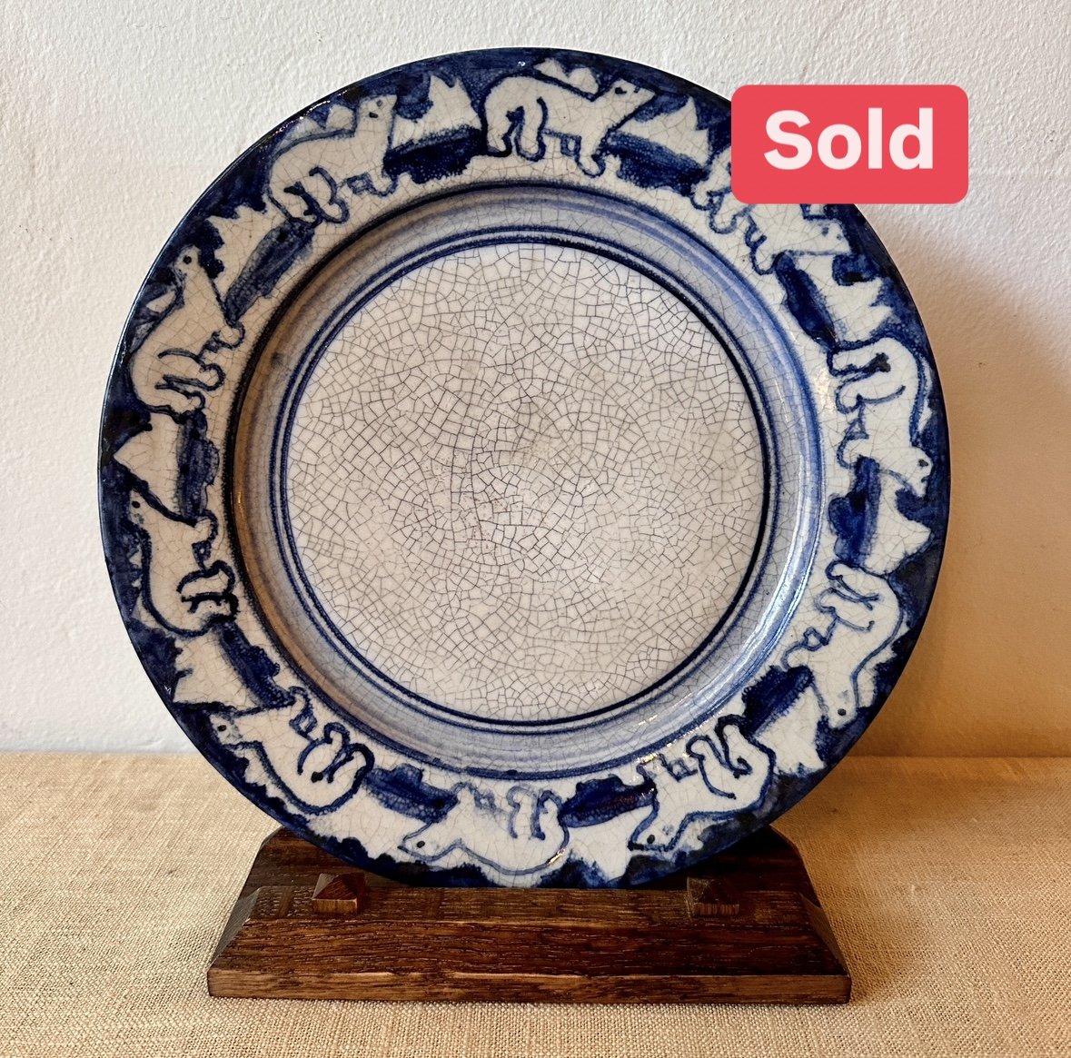 Dedham Polar Bear Plate