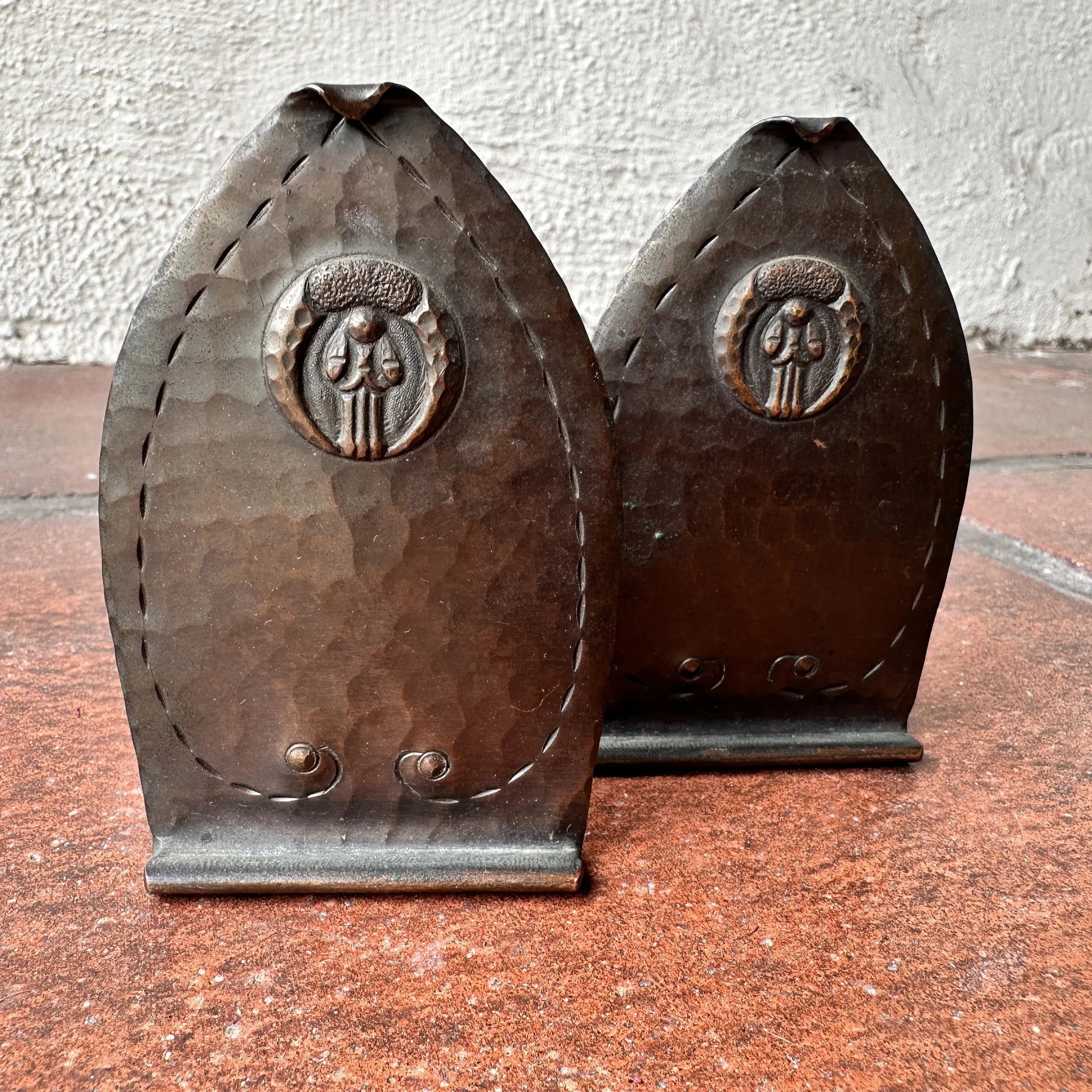 Old Mission Kopper Kraft Bookends