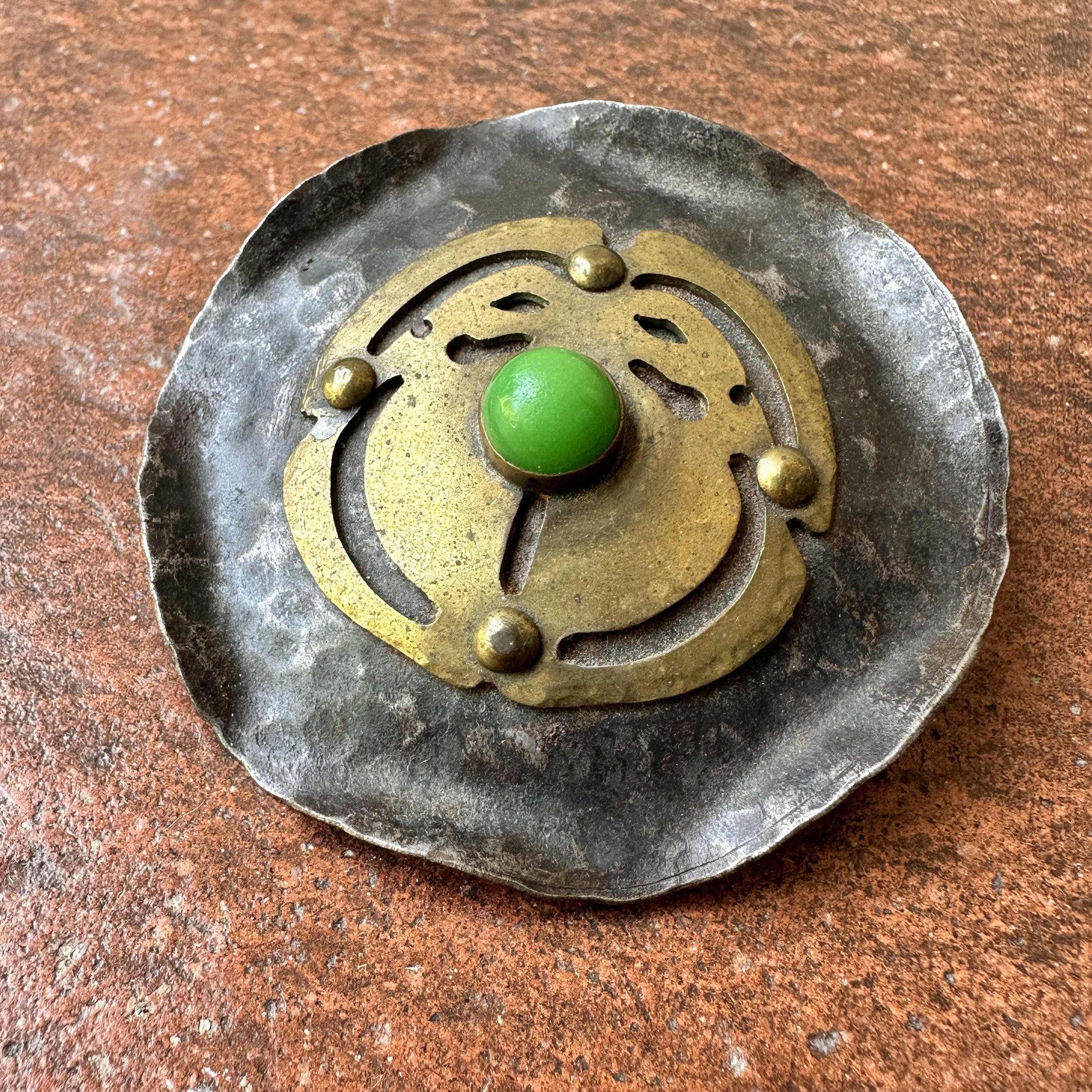 Forerst Craft Guild Scarab Brooch