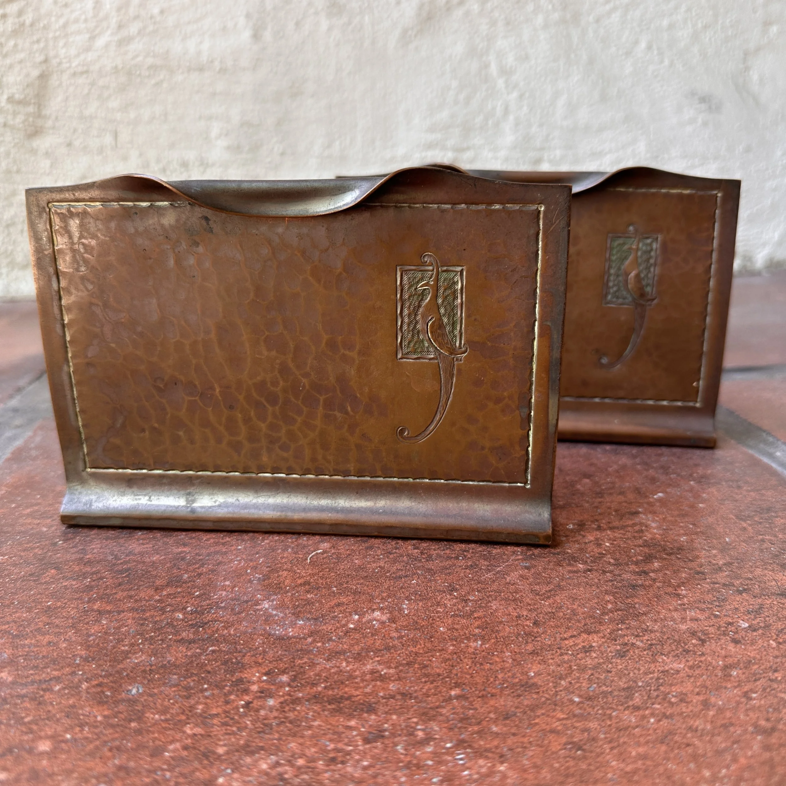 Roycroft Early Bookends