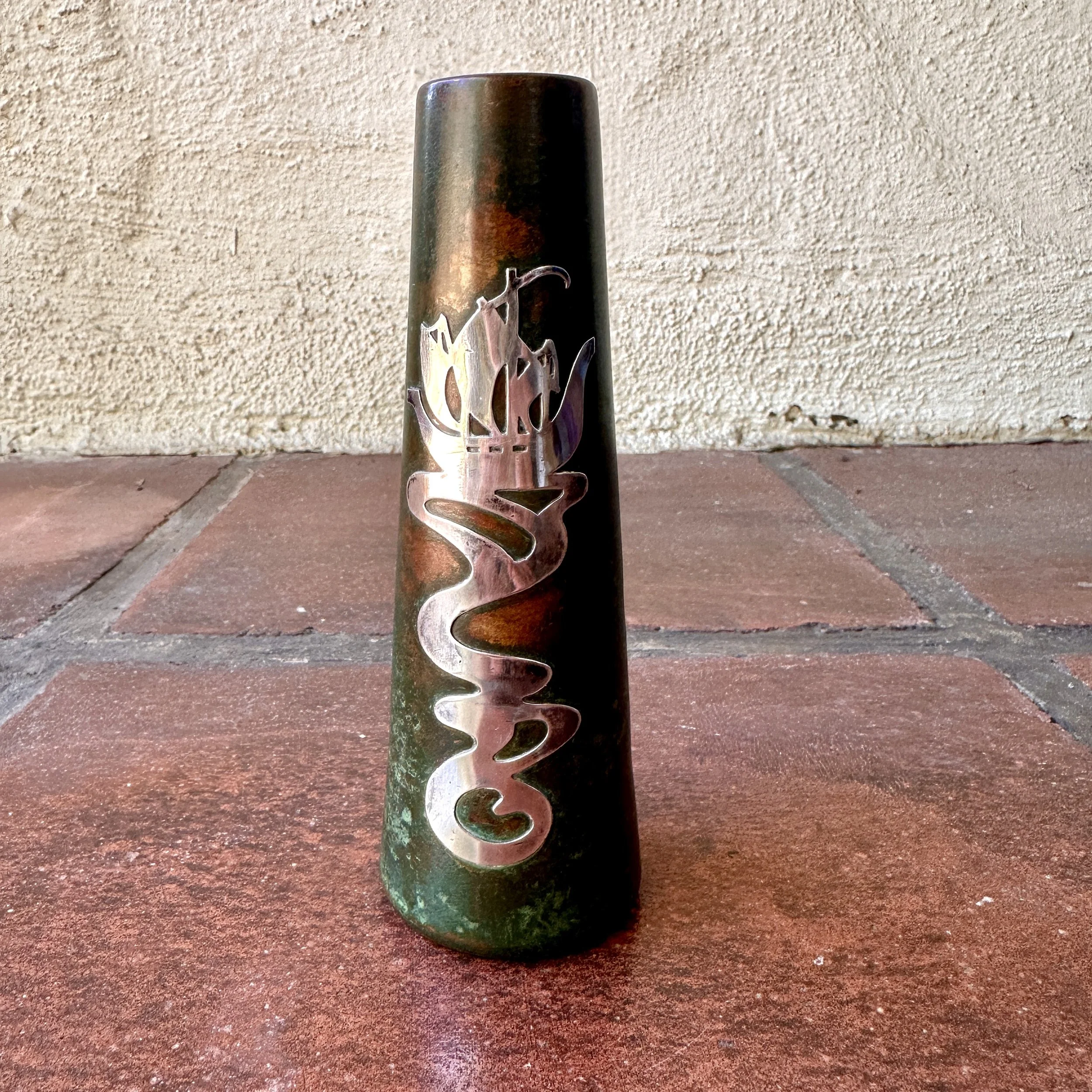 Heintz Galleon Vase
