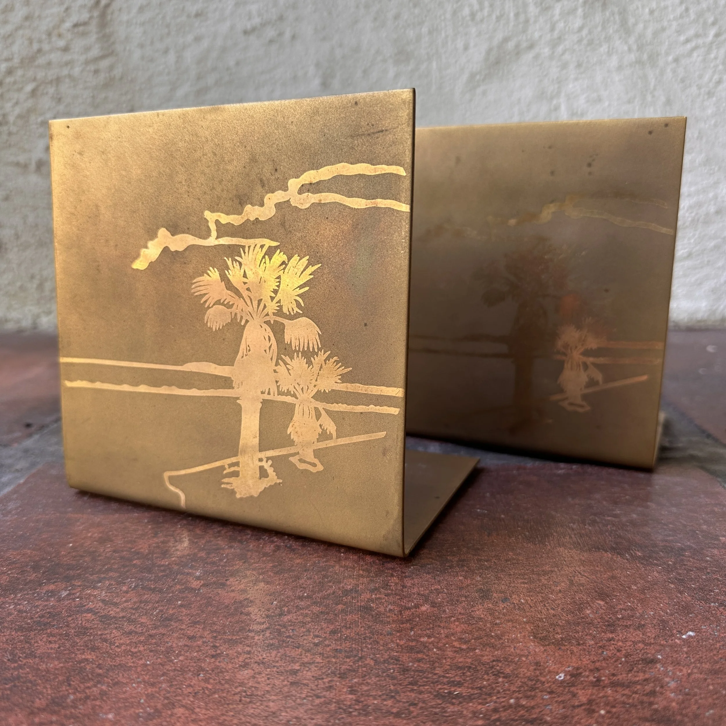 Heintz Art Metal Bookends