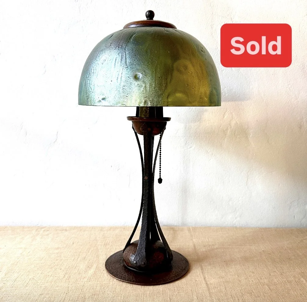 Art Nouveau Loetz Lamp